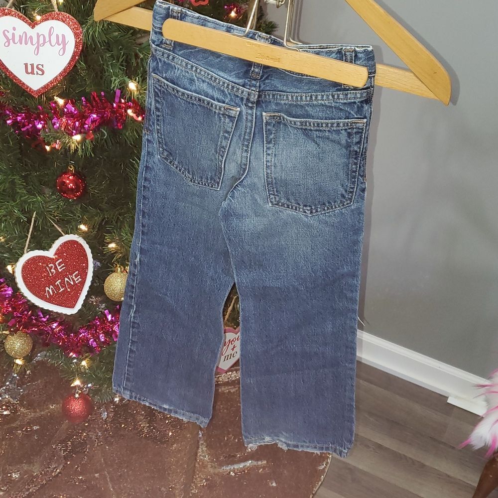 Boy's Cherokee bootcut jeans hole in knee